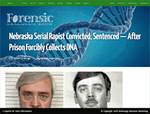 Tablet Screenshot of forensicmag.com